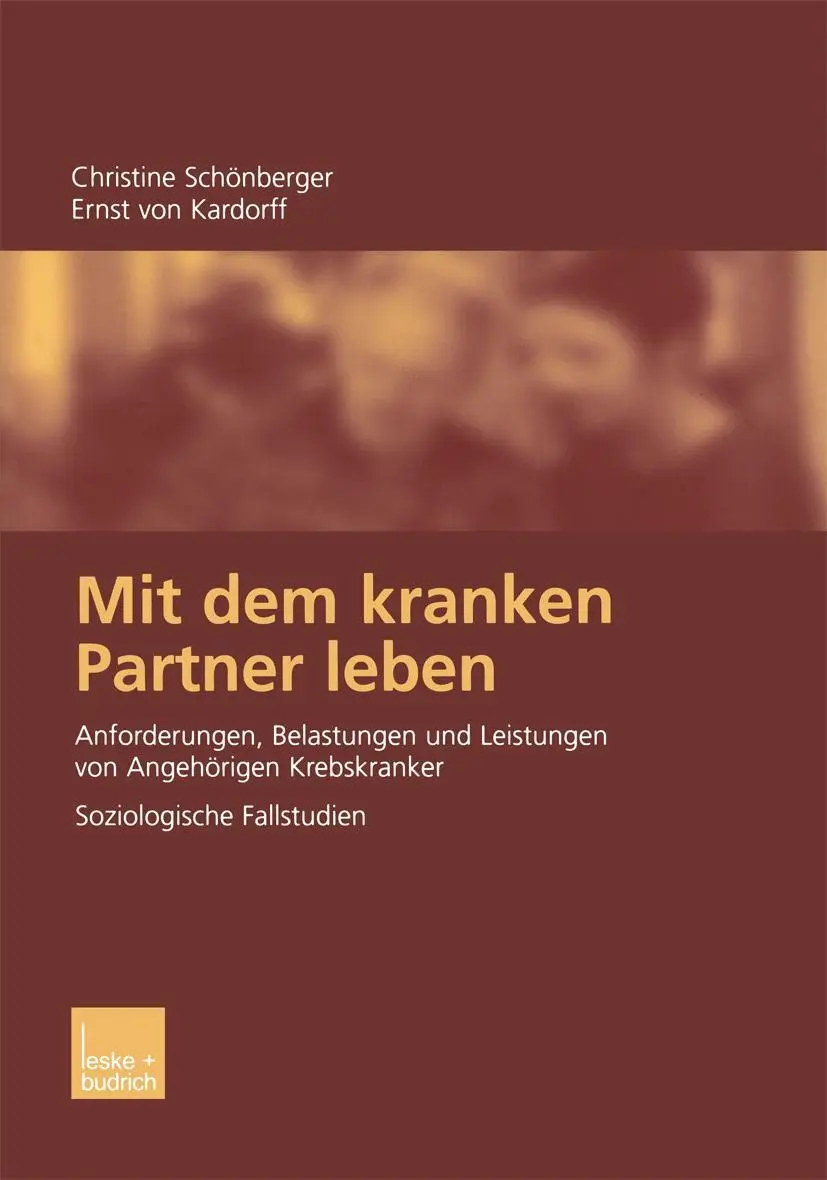 Cover: 9783810040268 | Mit dem kranken Partner leben | Ernst Kardorff (u. a.) | Taschenbuch