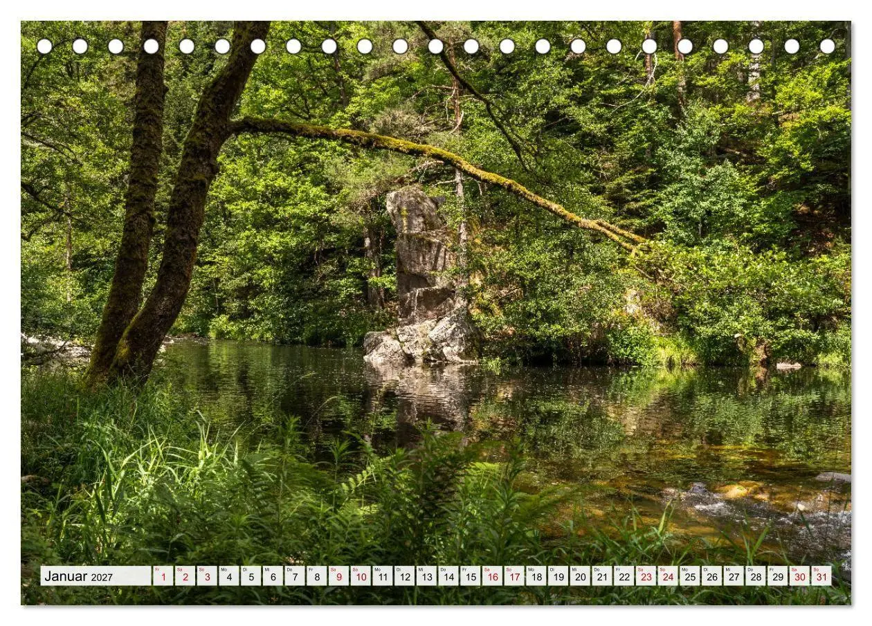 Bild: 9783569400368 | Schwarzwald - Das Murgtal (Tischkalender 2027 DIN A5 quer),...