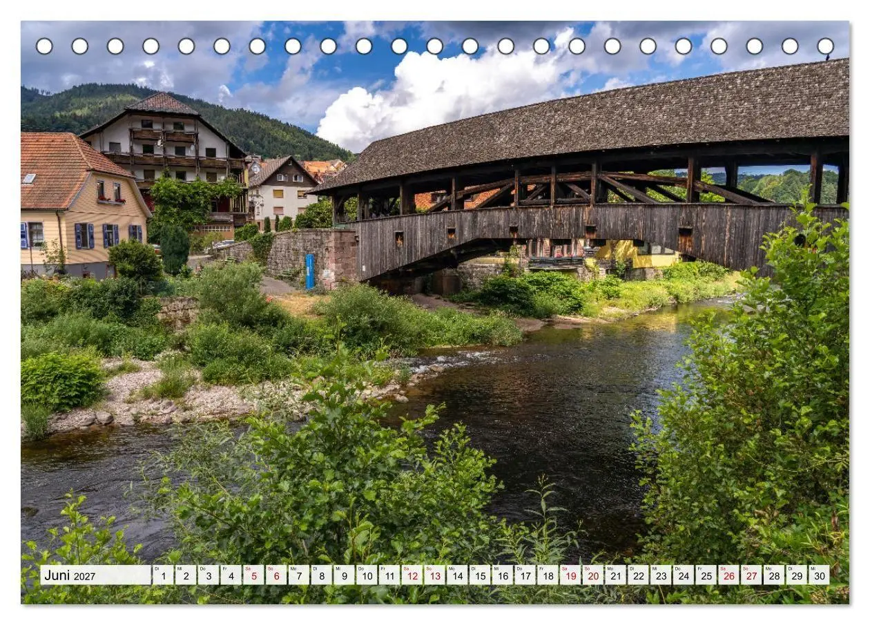 Bild: 9783569400368 | Schwarzwald - Das Murgtal (Tischkalender 2027 DIN A5 quer),...