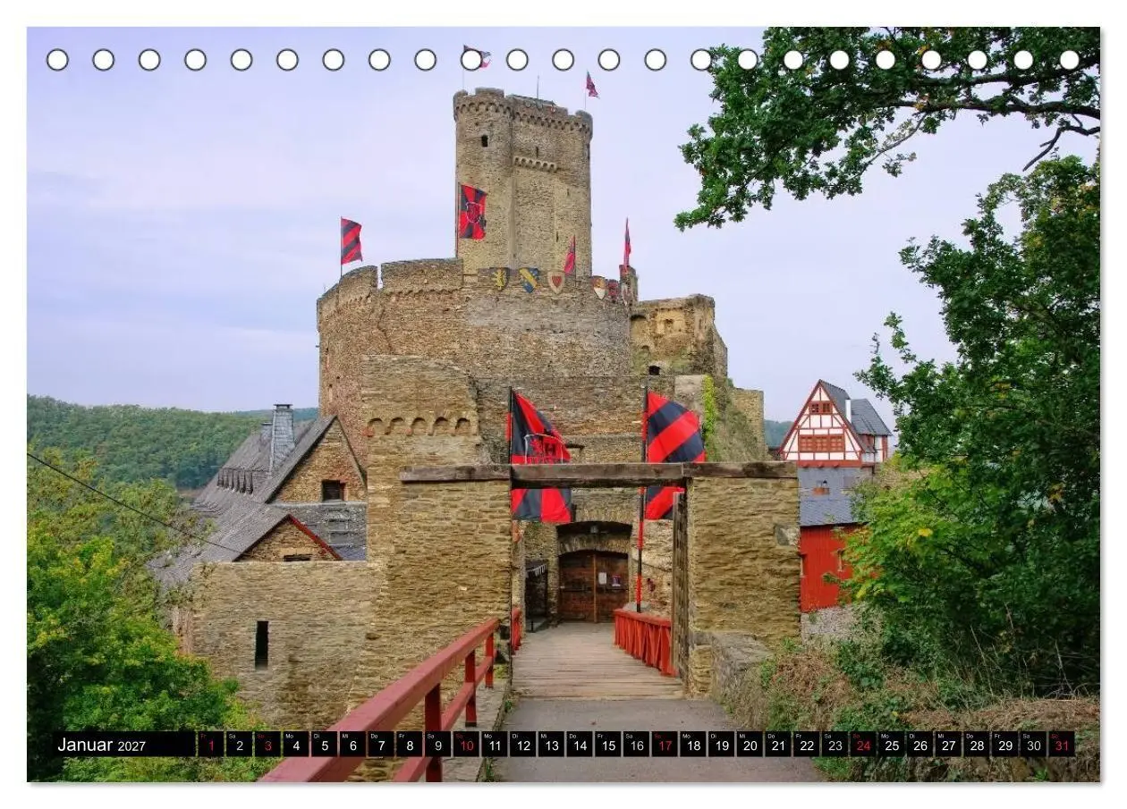 Bild: 9783594150368 | Entlang der Mosel (Tischkalender 2027 DIN A5 quer), CALVENDO...
