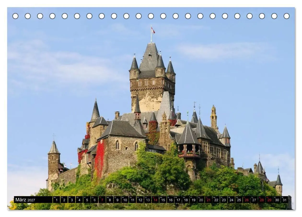 Bild: 9783594150368 | Entlang der Mosel (Tischkalender 2027 DIN A5 quer), CALVENDO...