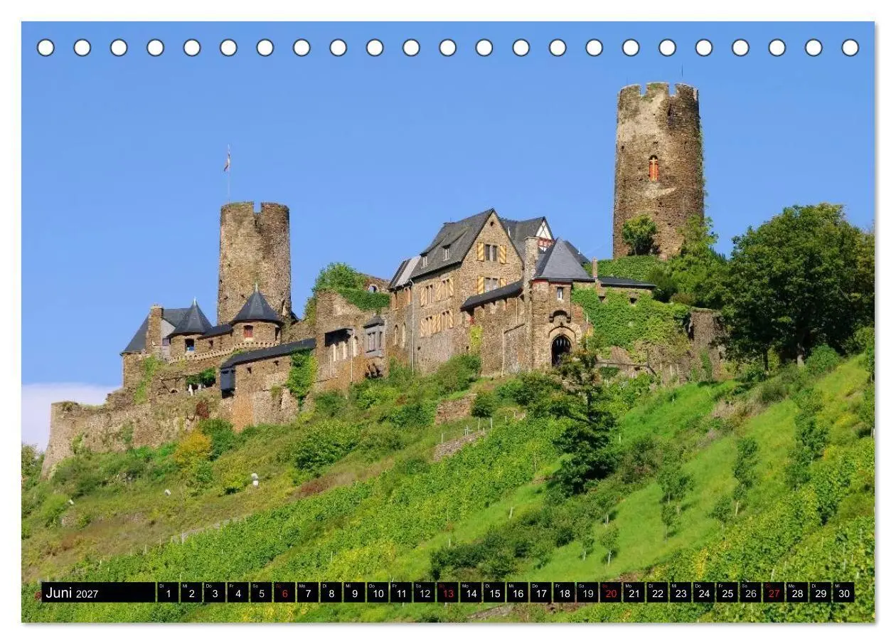 Bild: 9783594150368 | Entlang der Mosel (Tischkalender 2027 DIN A5 quer), CALVENDO...