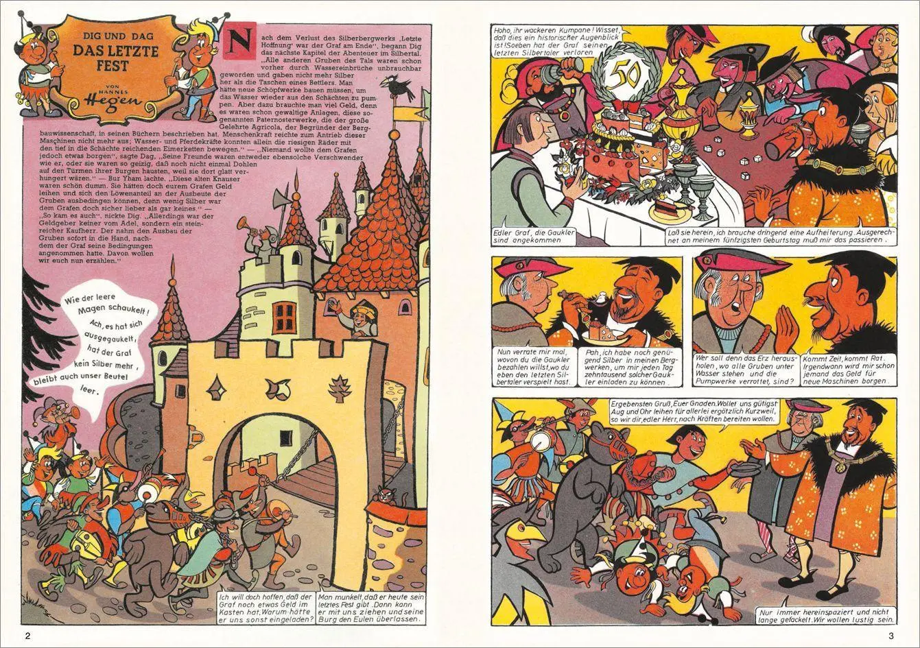 Bild: 9783730220368 | TaschenMosaik Band 14 | Mosaik von Hannes Hegen Hefte 50 bis 53 | Buch