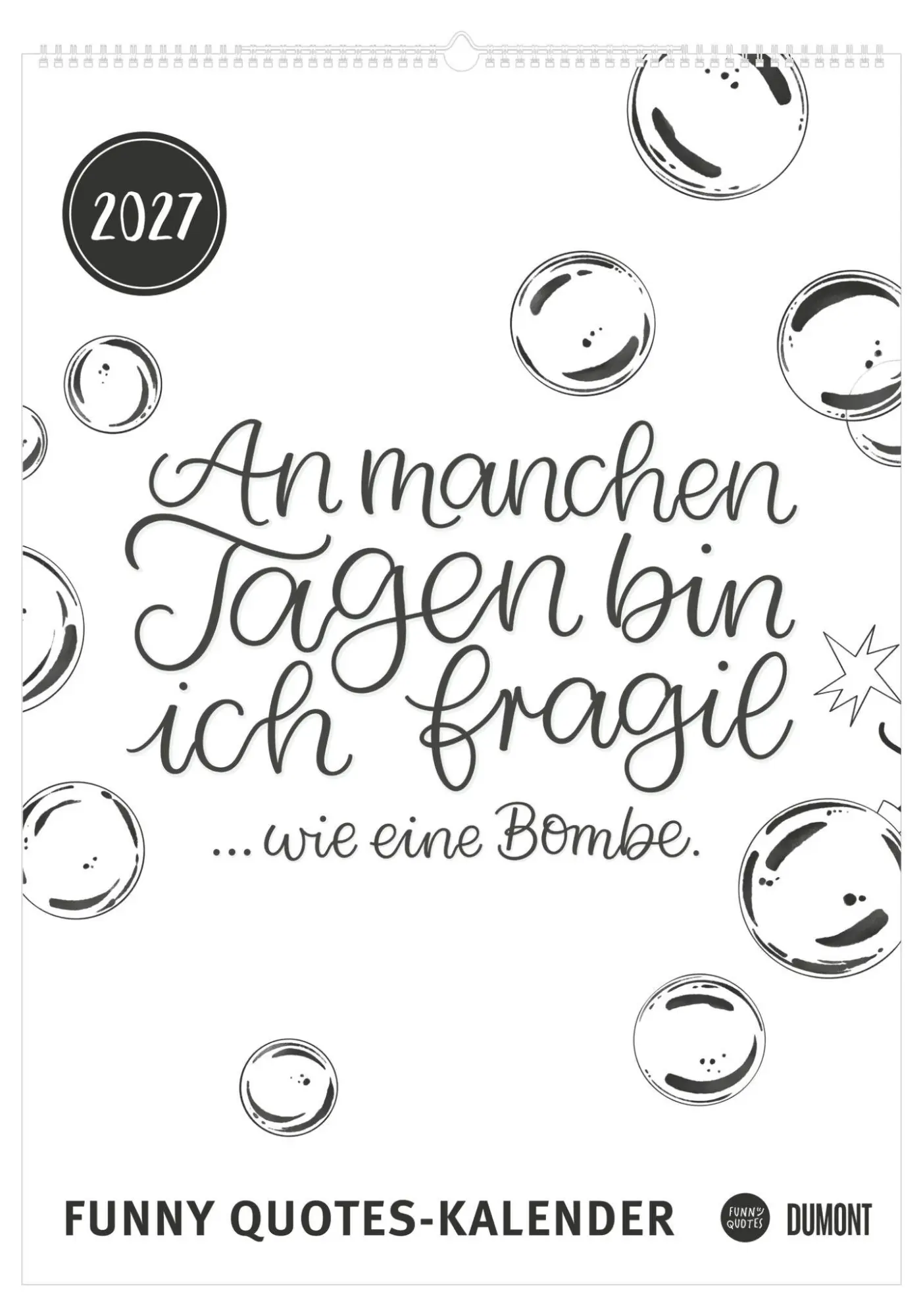 Cover: 4069095010468 | Funny Quotes-Kalender 2027 | Carolin Magunia | Kalender | 14 S. | 2027