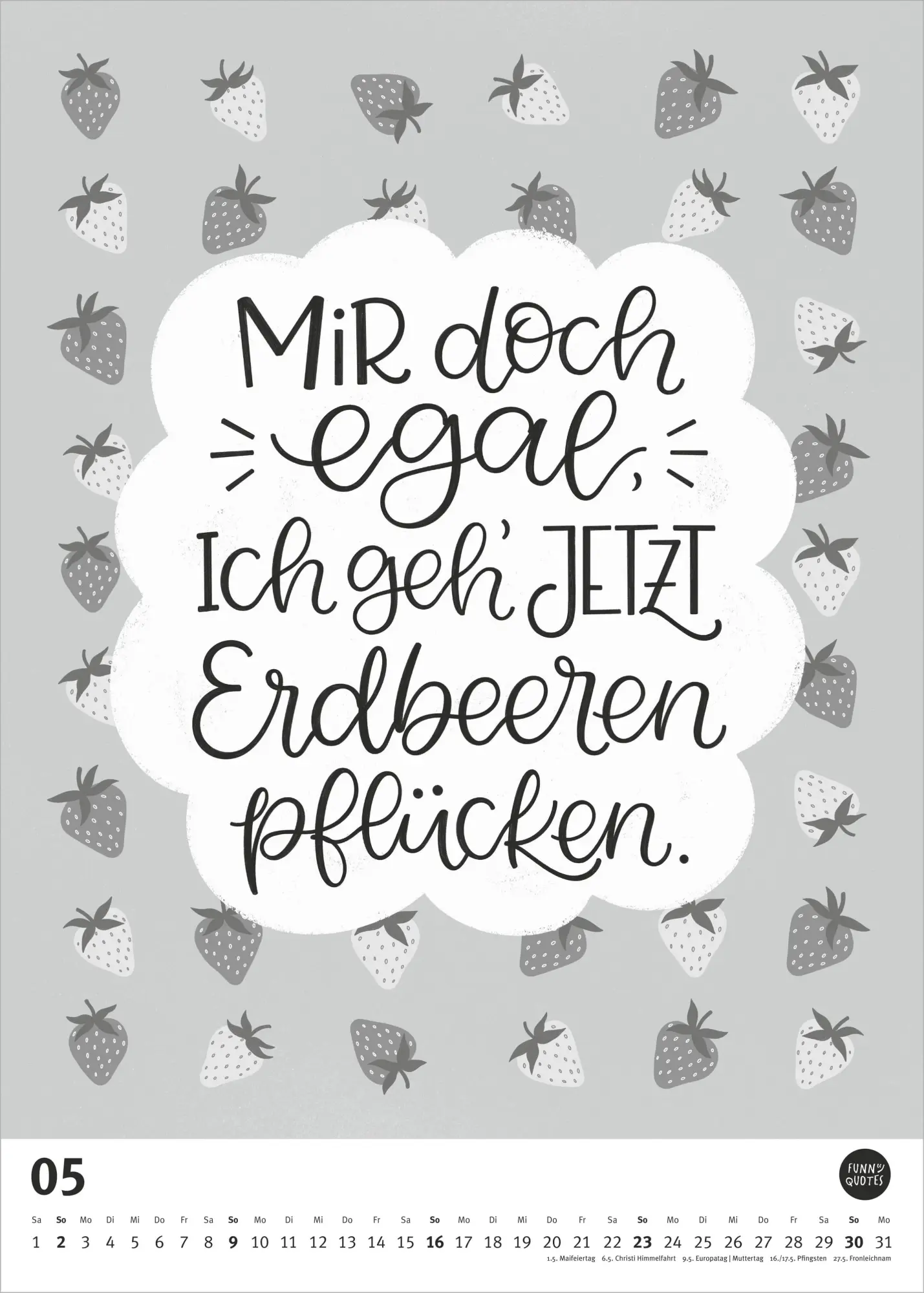 Bild: 4069095010468 | Funny Quotes-Kalender 2027 | Carolin Magunia | Kalender | 14 S. | 2027