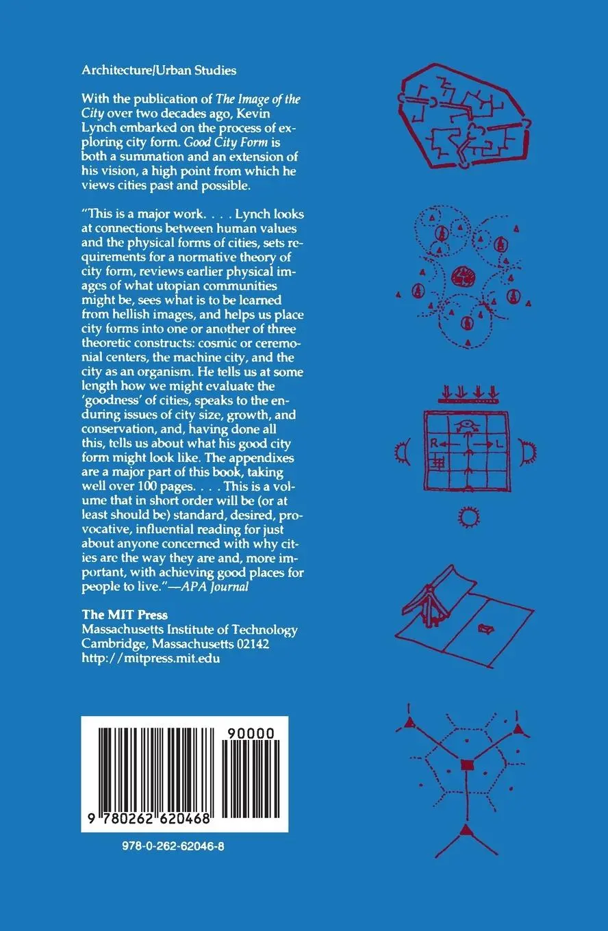 Rückseite: 9780262620468 | Good City Form | Kevin Lynch | Taschenbuch | Englisch | 1984
