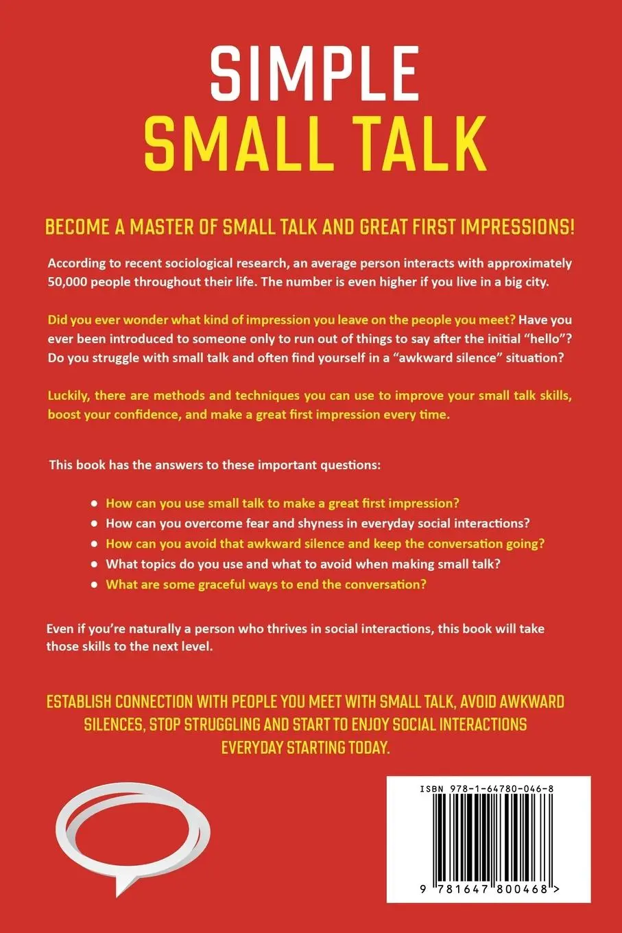 Rückseite: 9781647800468 | Simple Small Talk | Gerard Shaw | Taschenbuch | Englisch | 2020