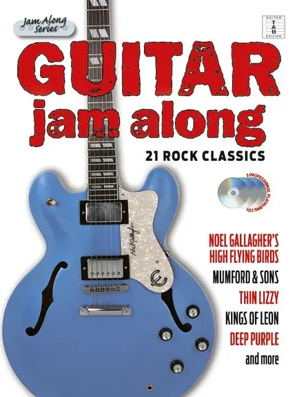 Guitar jam along - 21 Rock classics