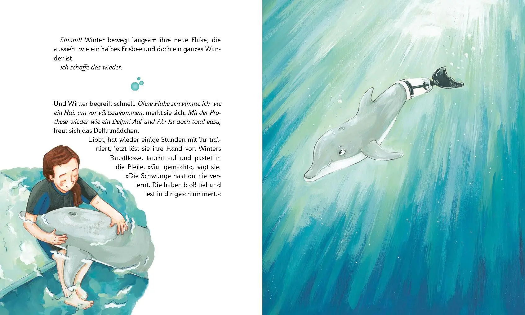 Bild: 9783039670468 | Tierische Helden (Band 4) | Wie Delfin Winter wieder schwimmen lernte
