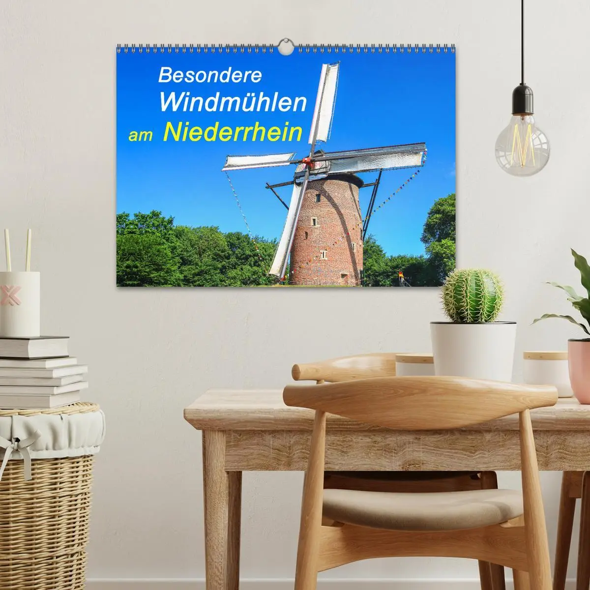 Bild: 9783457520468 | Besondere Windmühlen am Niederrhein (Wandkalender 2026 DIN A3...