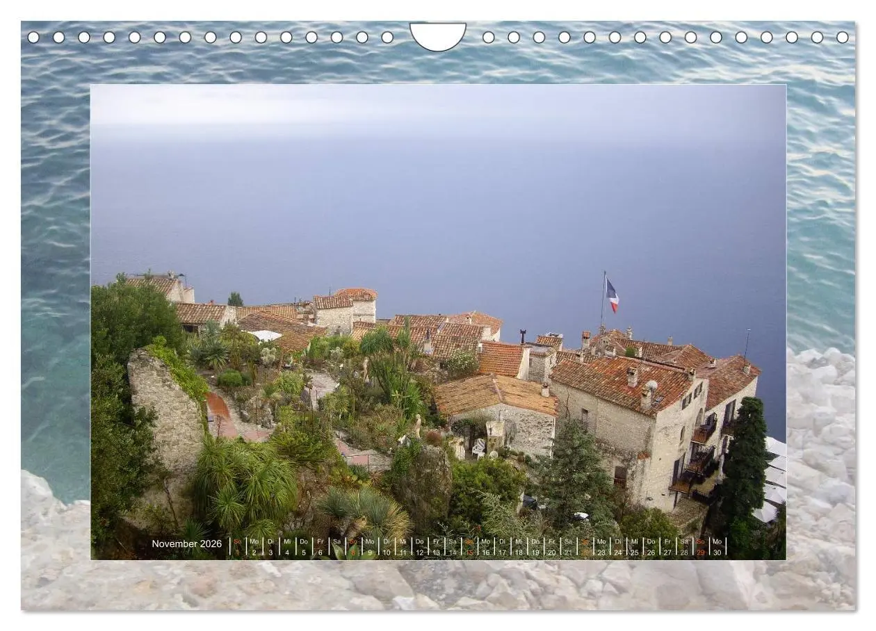 Bild: 9783516090468 | Nizza, Côte d'Azur (Wandkalender 2026 DIN A4 quer), CALVENDO...