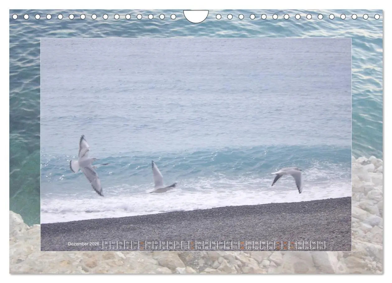 Bild: 9783516090468 | Nizza, Côte d'Azur (Wandkalender 2026 DIN A4 quer), CALVENDO...