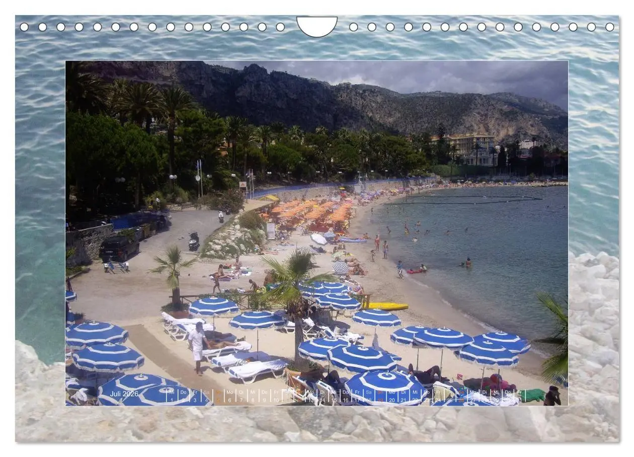 Bild: 9783516090468 | Nizza, Côte d'Azur (Wandkalender 2026 DIN A4 quer), CALVENDO...