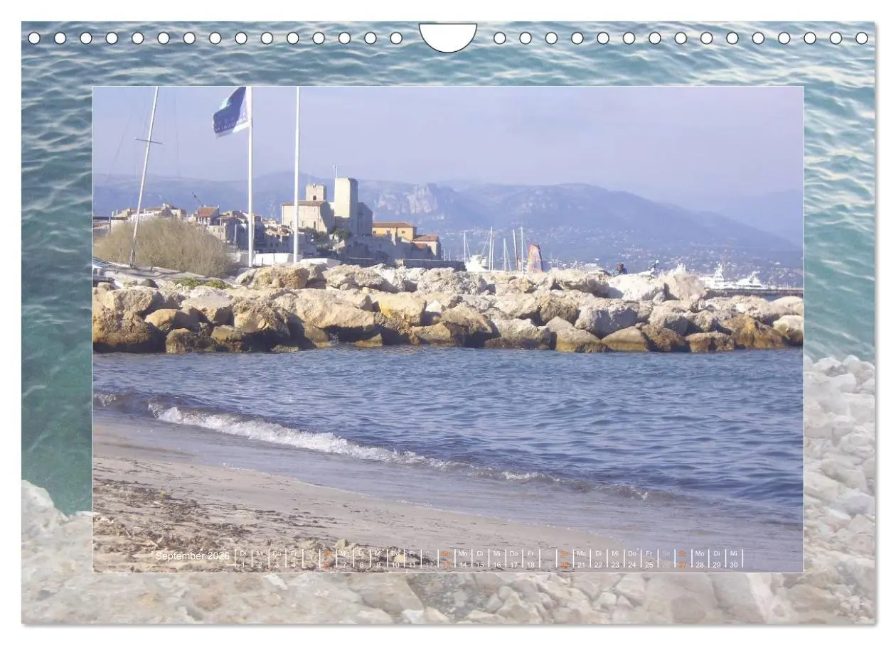 Bild: 9783516090468 | Nizza, Côte d'Azur (Wandkalender 2026 DIN A4 quer), CALVENDO...