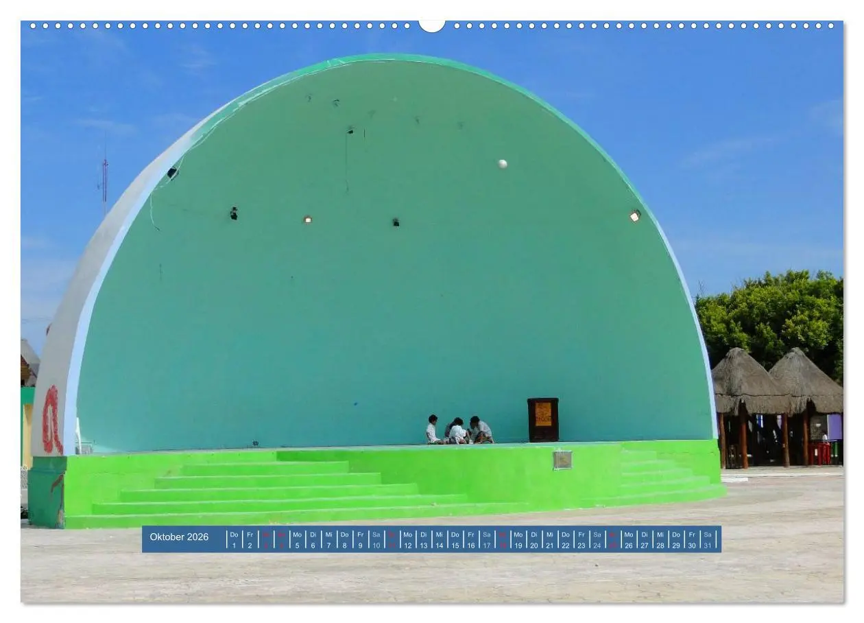 Bild: 9783516160468 | Mexiko - Land der Farben (Wandkalender 2026 DIN A2 quer), CALVENDO...