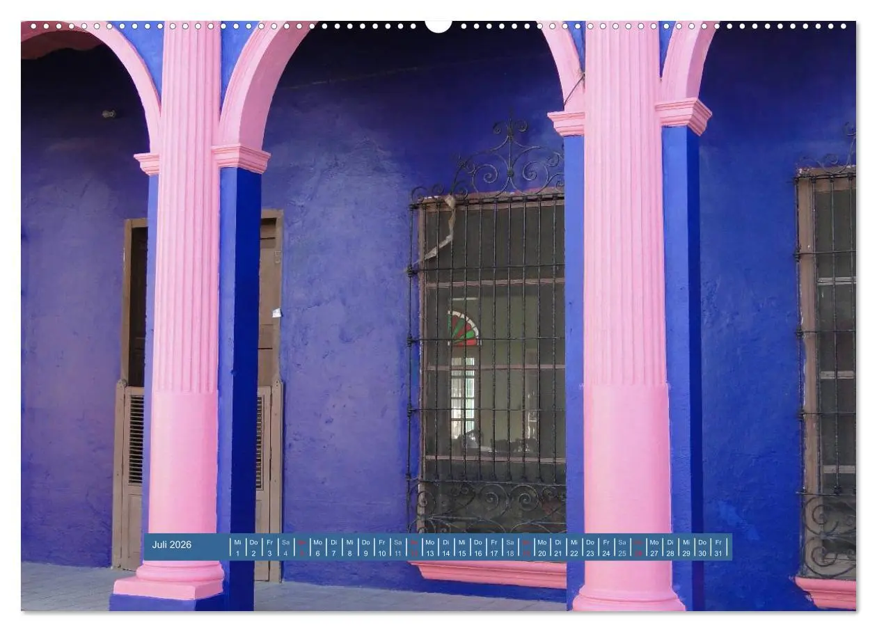 Bild: 9783516160468 | Mexiko - Land der Farben (Wandkalender 2026 DIN A2 quer), CALVENDO...