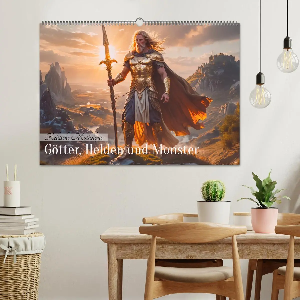 Bild: 9783516610468 | Keltische Mythologie - Götter, Helden und Monster (Wandkalender...