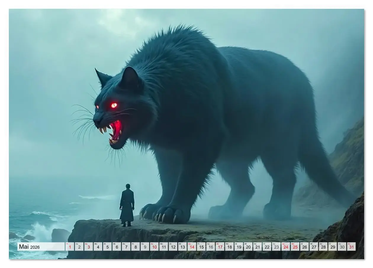 Bild: 9783516610468 | Keltische Mythologie - Götter, Helden und Monster (Wandkalender...