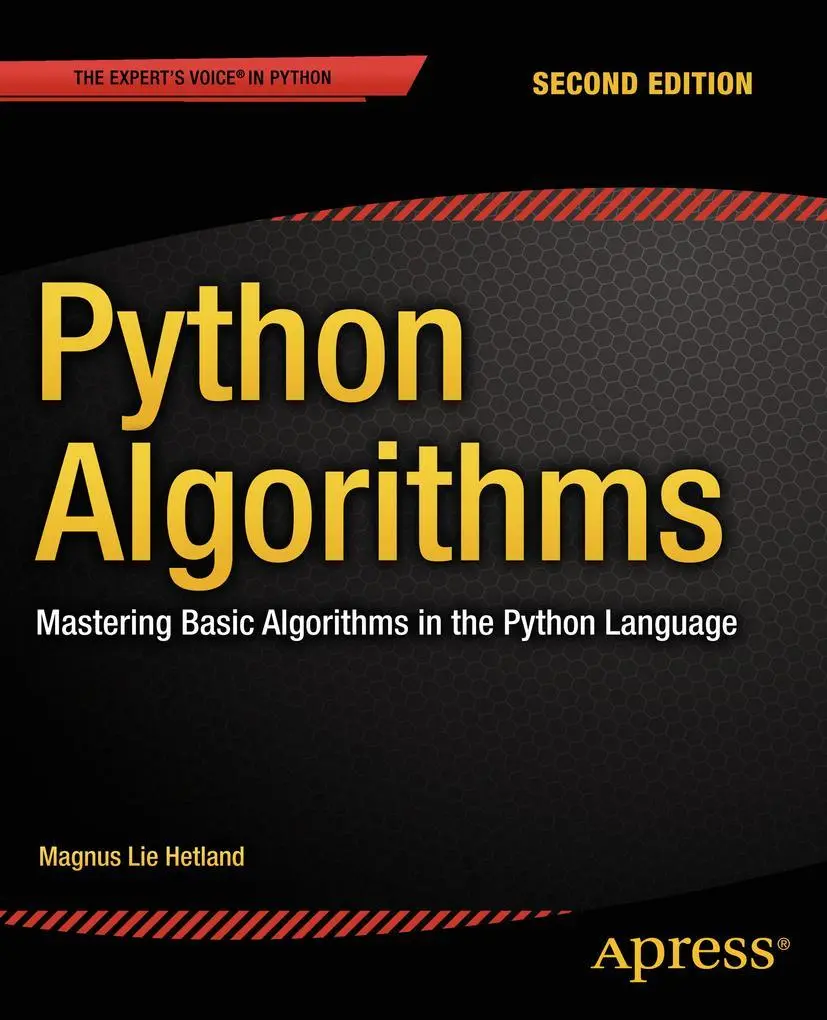 Cover: 9781484200568 | Python Algorithms | Mastering Basic Algorithms in the Python Language