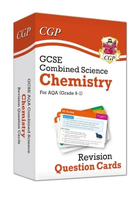 Cover: 9781789080568 | GCSE Combined Science: Chemistry AQA Revision Question Cards | Books