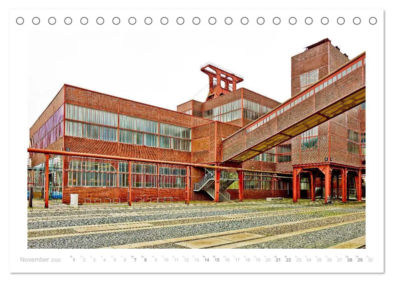 Bild: 9783516150568 | Zeche Zollverein. Weltkulturerbe. (Tischkalender 2026 DIN A5 quer),...