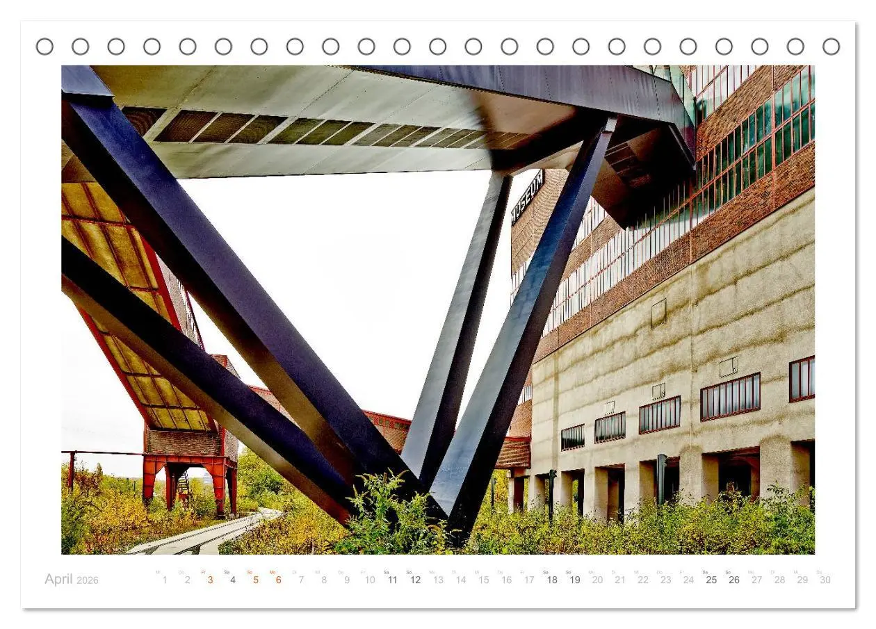 Bild: 9783516150568 | Zeche Zollverein. Weltkulturerbe. (Tischkalender 2026 DIN A5 quer),...