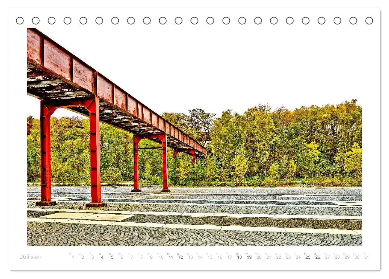 Bild: 9783516150568 | Zeche Zollverein. Weltkulturerbe. (Tischkalender 2026 DIN A5 quer),...