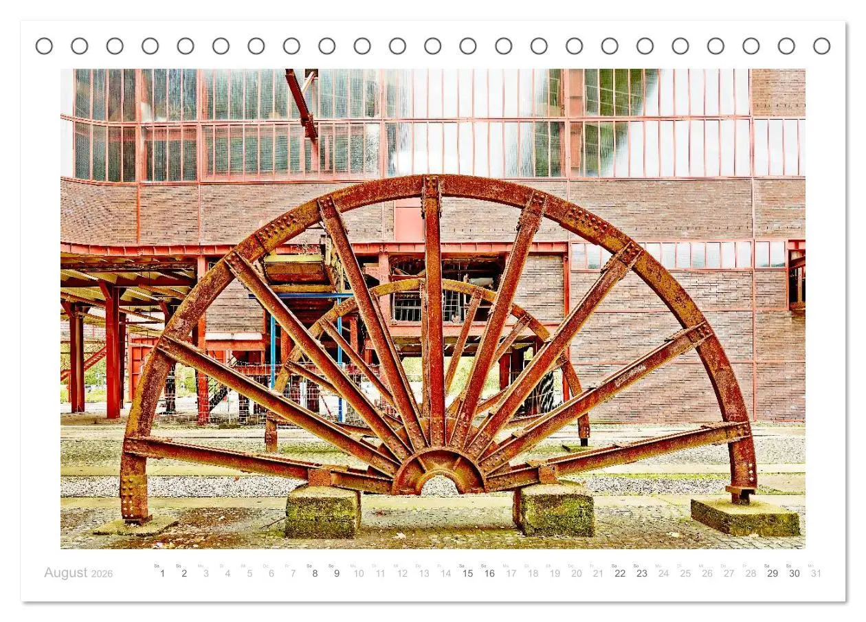Bild: 9783516150568 | Zeche Zollverein. Weltkulturerbe. (Tischkalender 2026 DIN A5 quer),...