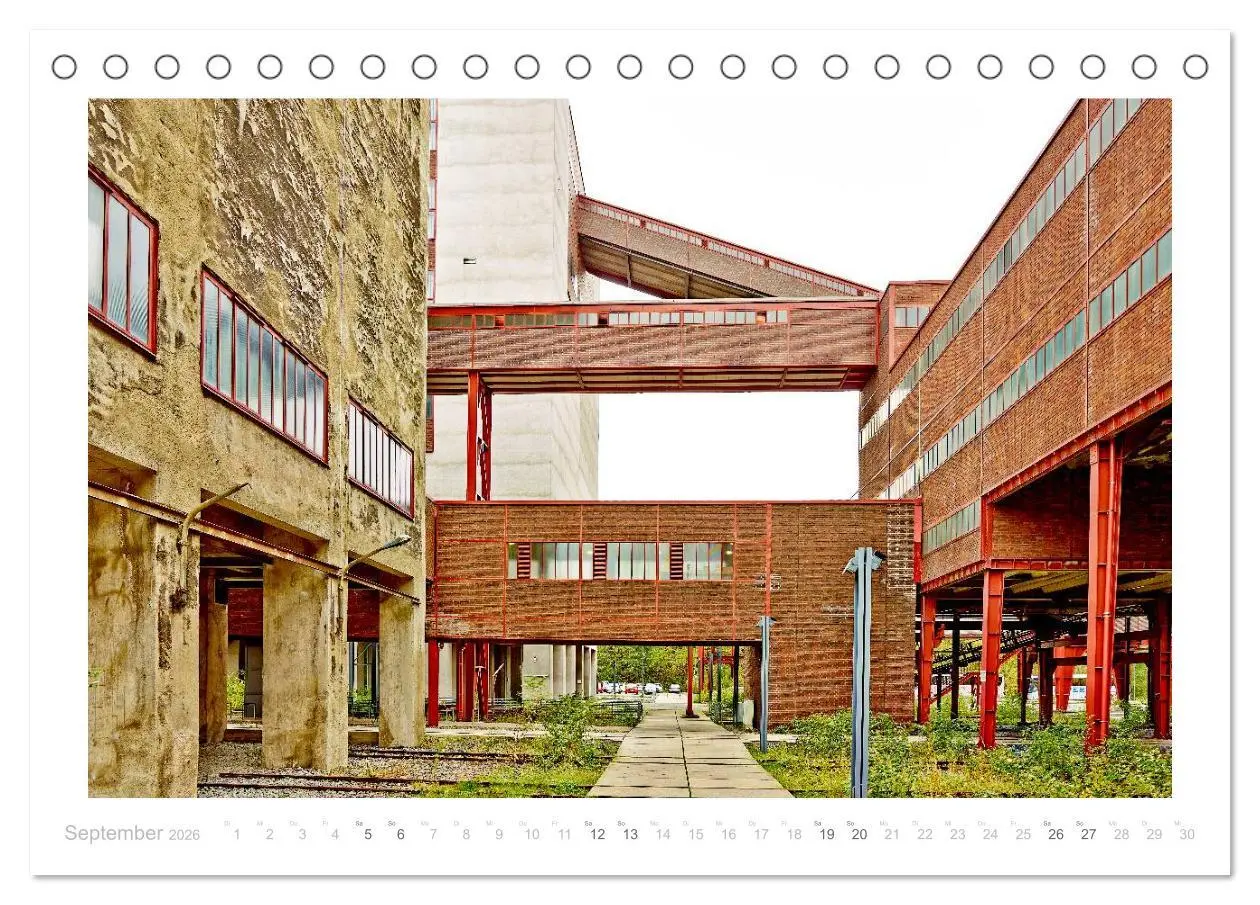 Bild: 9783516150568 | Zeche Zollverein. Weltkulturerbe. (Tischkalender 2026 DIN A5 quer),...