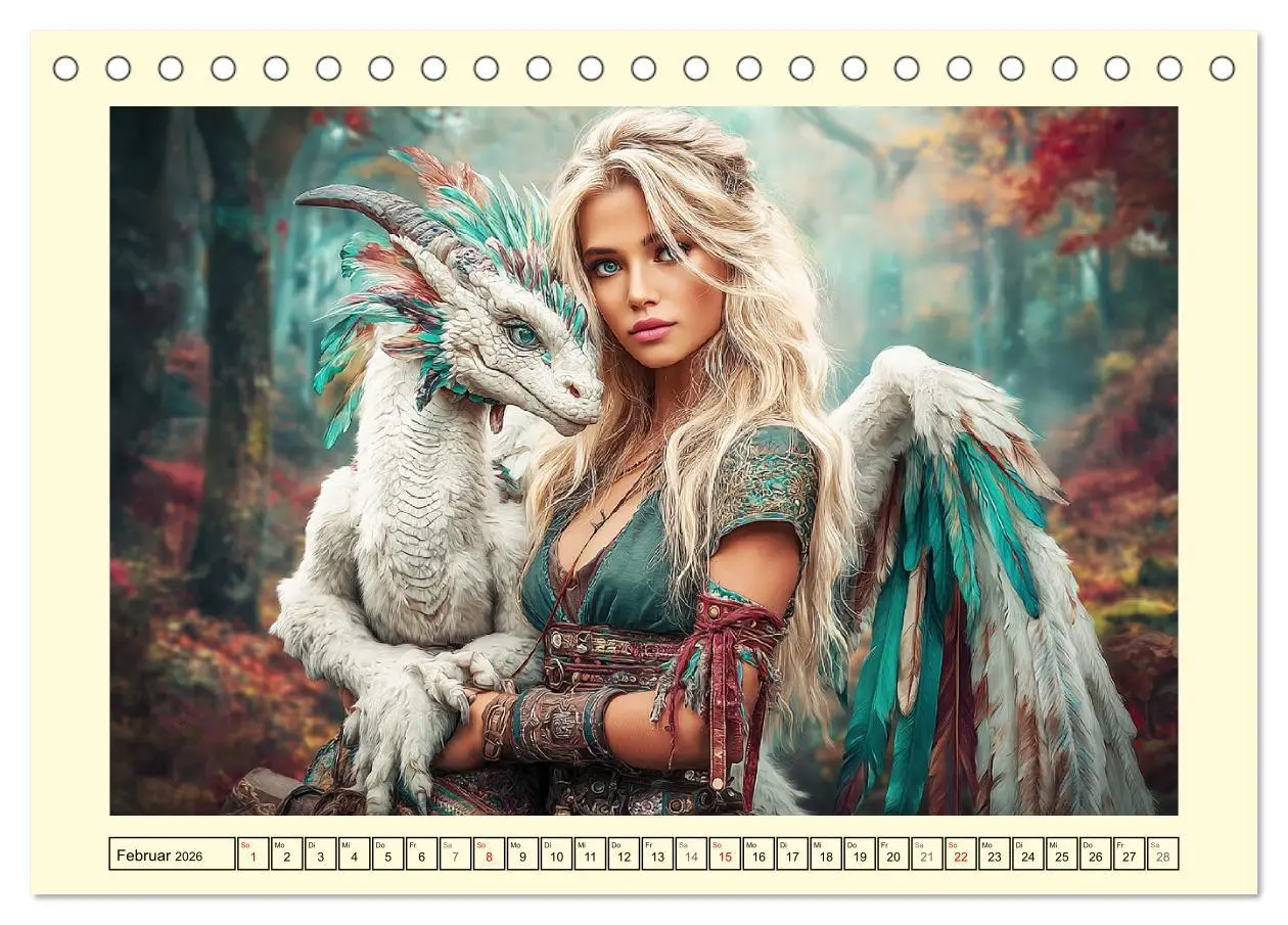Bild: 9783516460568 | Waldgeflüster. Die mystischen Frauen der alten Pfade (Tischkalender...