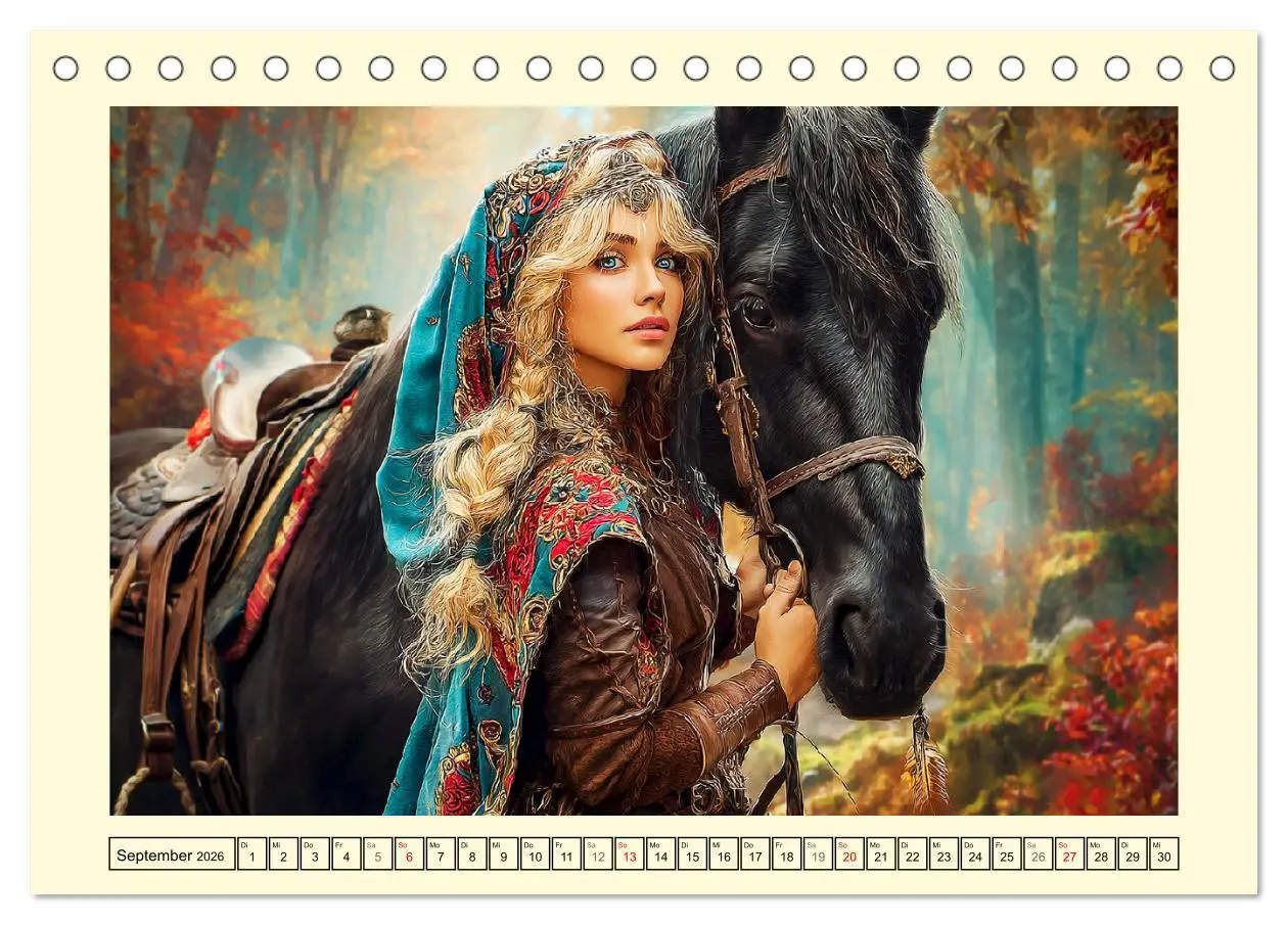 Bild: 9783516460568 | Waldgeflüster. Die mystischen Frauen der alten Pfade (Tischkalender...