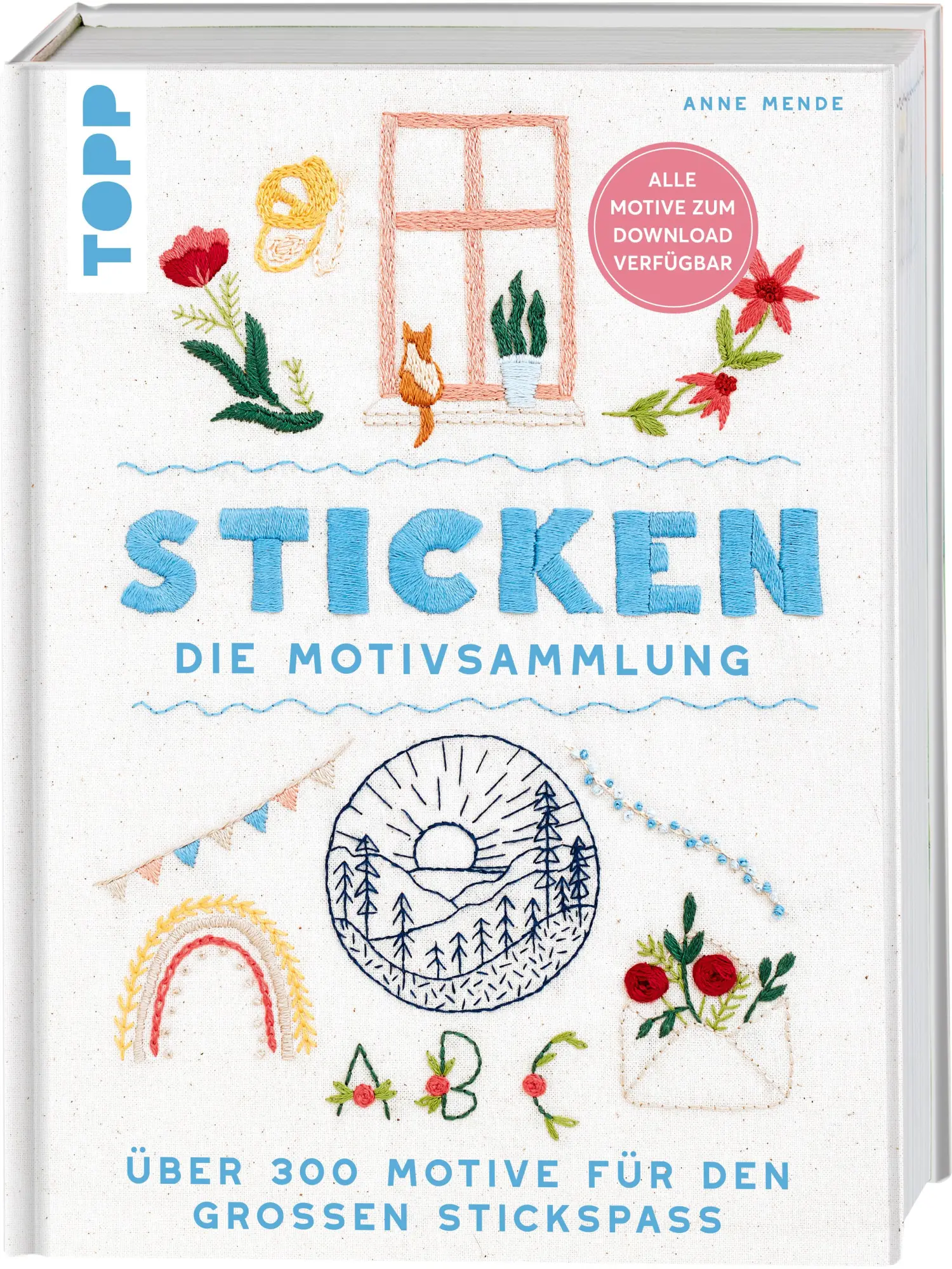 Cover: 9783735870568 | Sticken. Die Motivsammlung | Anne Mende | Buch | 144 S. | Deutsch