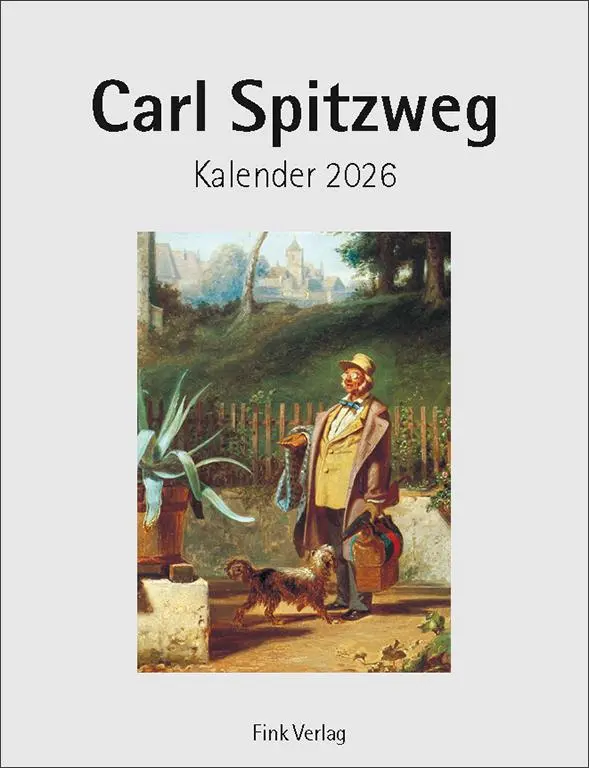 Cover: 9783771720568 | Carl Spitzweg 2026 | Kunst-Einsteckkalender | Carl Spitzweg | Kalender