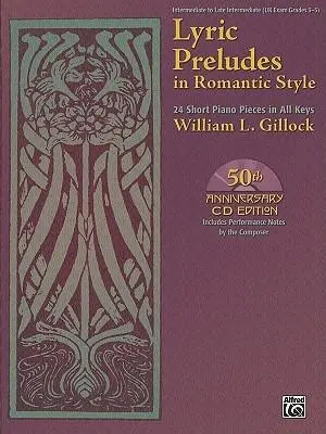Cover: 9780739050668 | Lyric Preludes in Romantic Style | William L. Gillock | Taschenbuch