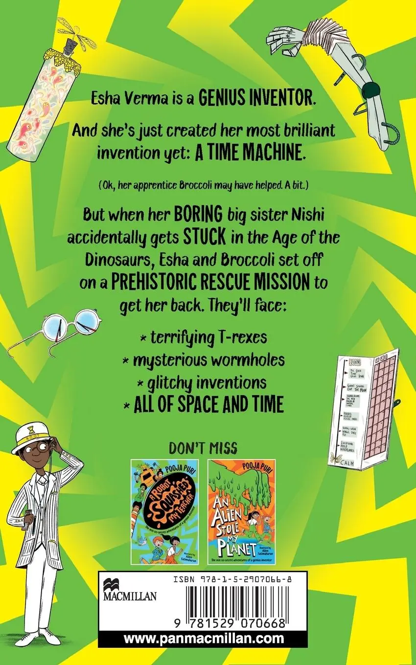Rückseite: 9781529070668 | A Dinosaur Ate My Sister | A Marcus Rashford Book Club Choice | Puri