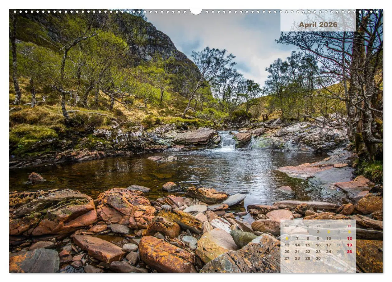 Bild: 9783457740668 | Rauhes Schottland (hochwertiger Premium Wandkalender 2026 DIN A2...