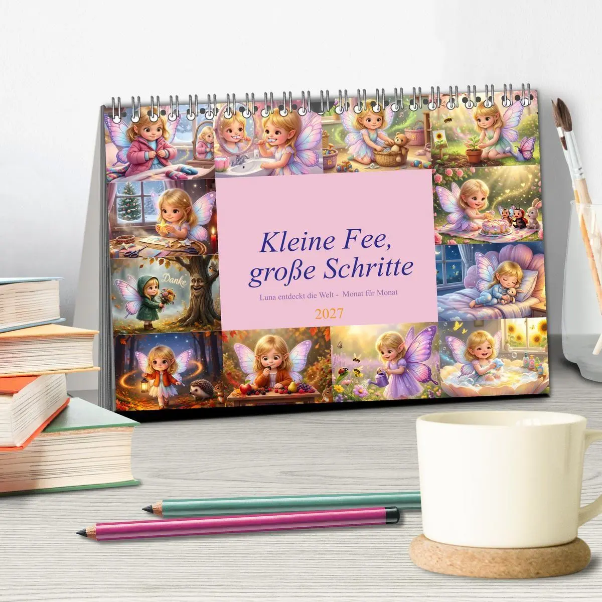 Bild: 9783516760668 | Kleine Fee, große Schritte (Tischkalender 2027 DIN A5 quer),...