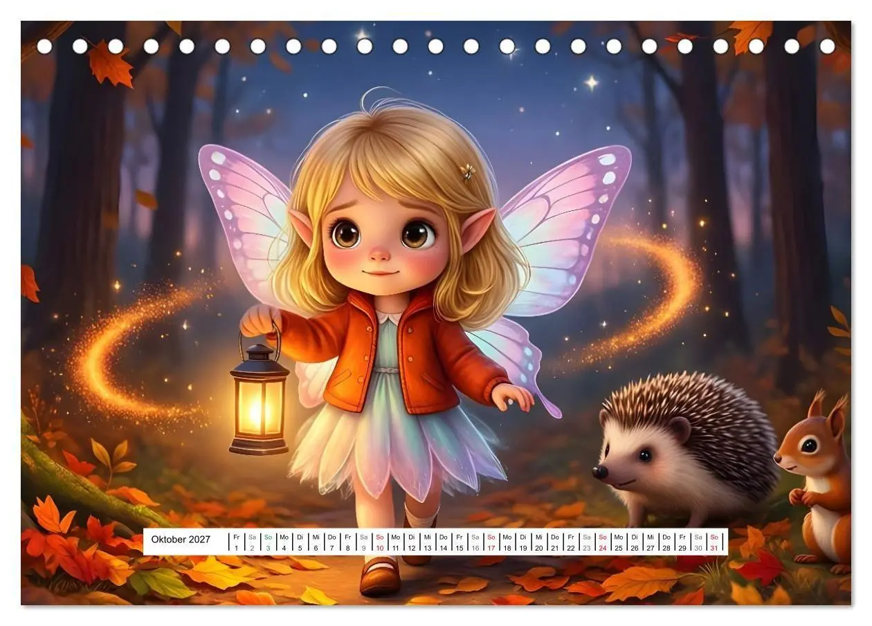 Bild: 9783516760668 | Kleine Fee, große Schritte (Tischkalender 2027 DIN A5 quer),...