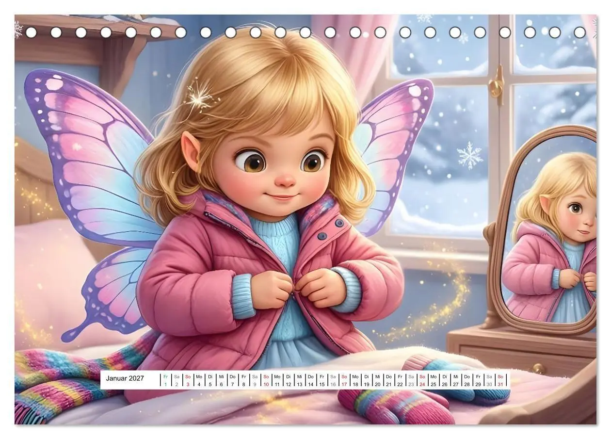 Bild: 9783516760668 | Kleine Fee, große Schritte (Tischkalender 2027 DIN A5 quer),...