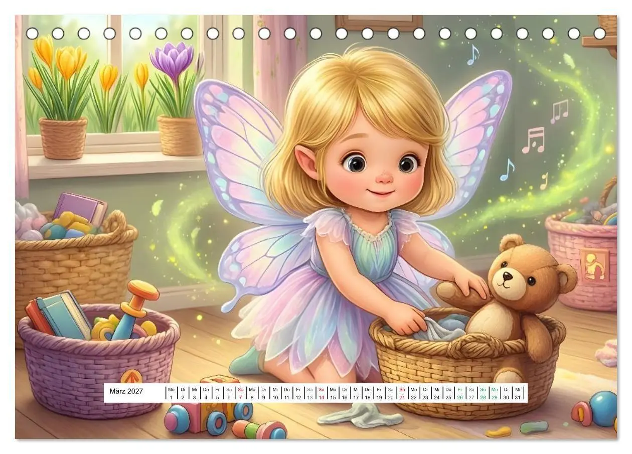 Bild: 9783516760668 | Kleine Fee, große Schritte (Tischkalender 2027 DIN A5 quer),...