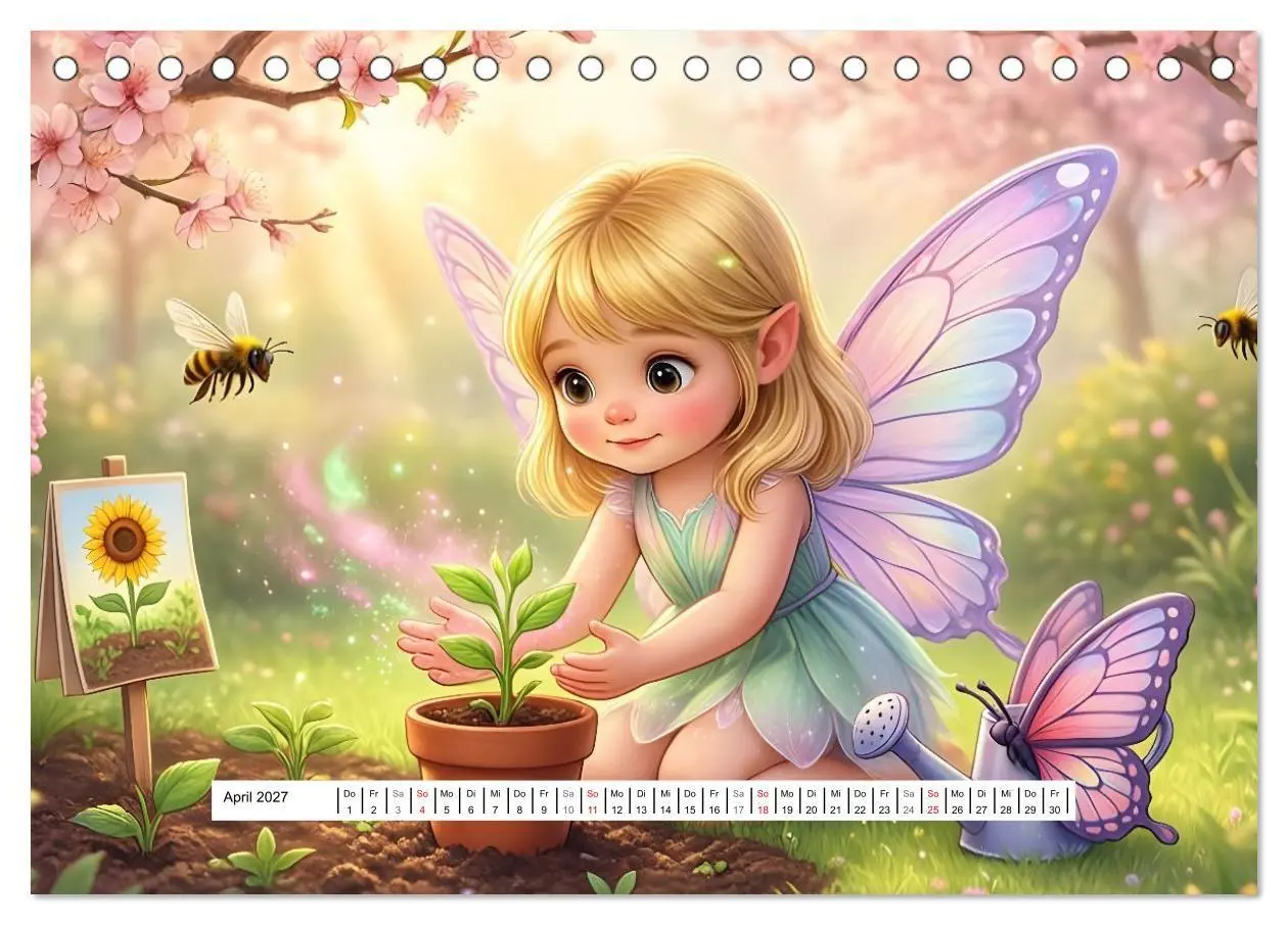 Bild: 9783516760668 | Kleine Fee, große Schritte (Tischkalender 2027 DIN A5 quer),...