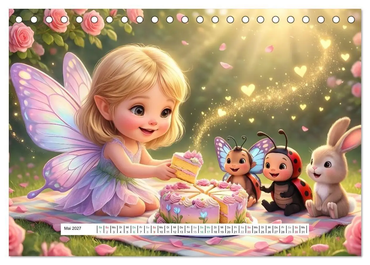 Bild: 9783516760668 | Kleine Fee, große Schritte (Tischkalender 2027 DIN A5 quer),...