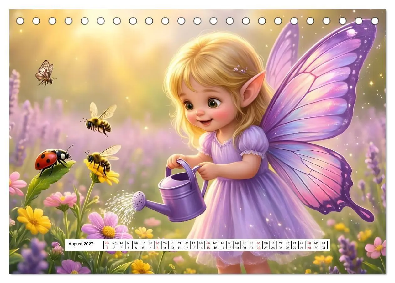 Bild: 9783516760668 | Kleine Fee, große Schritte (Tischkalender 2027 DIN A5 quer),...