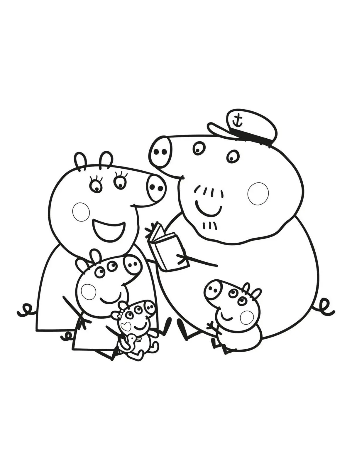 Bild: 9783845130668 | Peppa Wutz Ausmalbilder: Mein Schablonen-Malbuch | Taschenbuch | 48 S.
