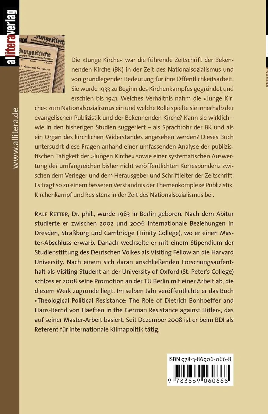 Rückseite: 9783869060668 | Zwischen Protest und Propaganda | Die Zeitschrift | Ralf Retter | Buch