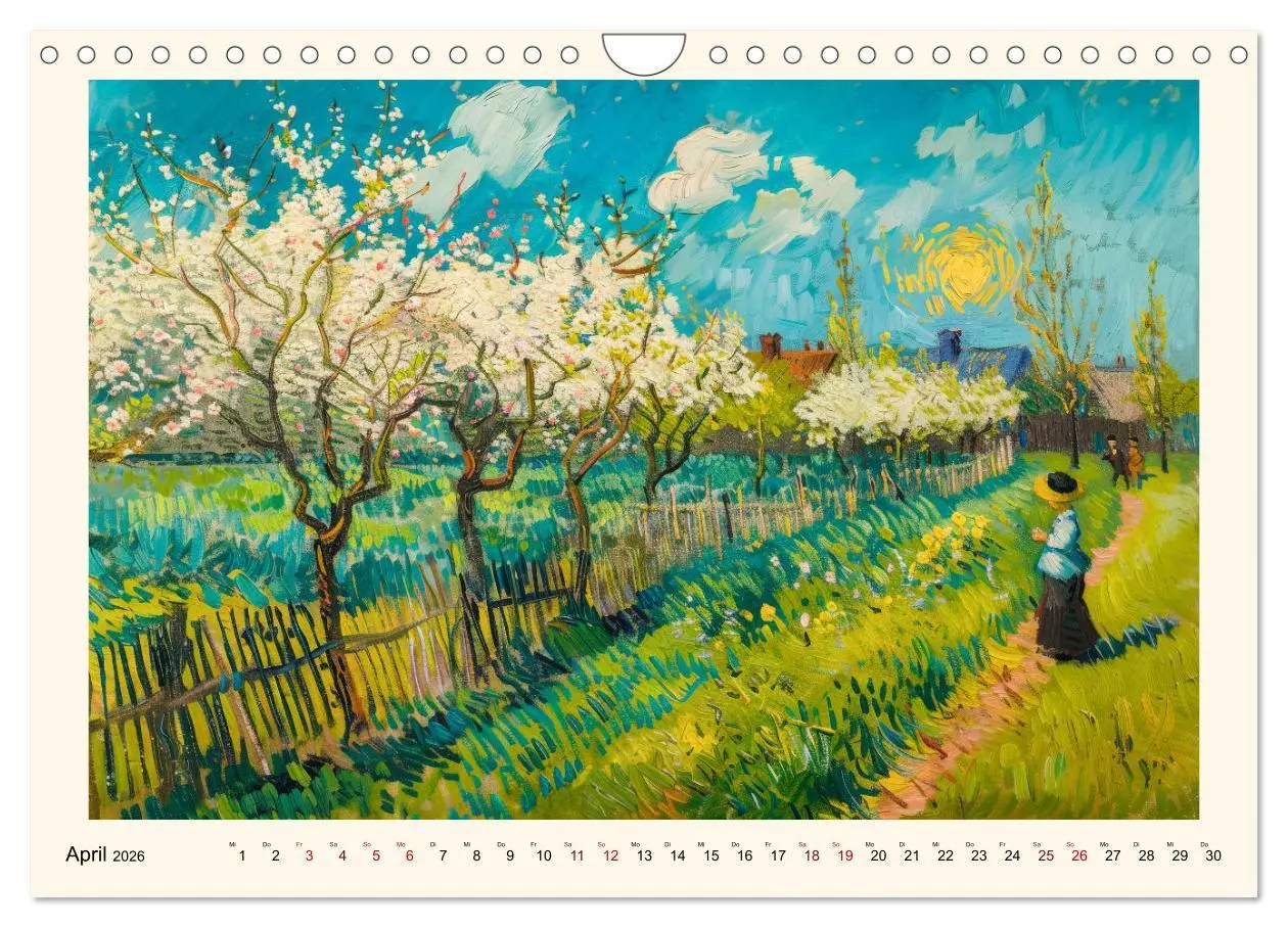 Bild: 9783457350768 | Vincents Jahr (Wandkalender 2026 DIN A4 quer), CALVENDO Monatskalender