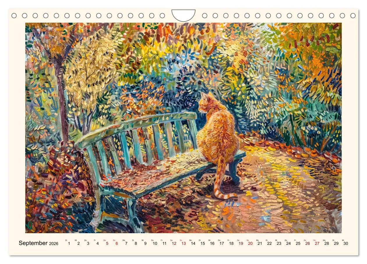 Bild: 9783457350768 | Vincents Jahr (Wandkalender 2026 DIN A4 quer), CALVENDO Monatskalender