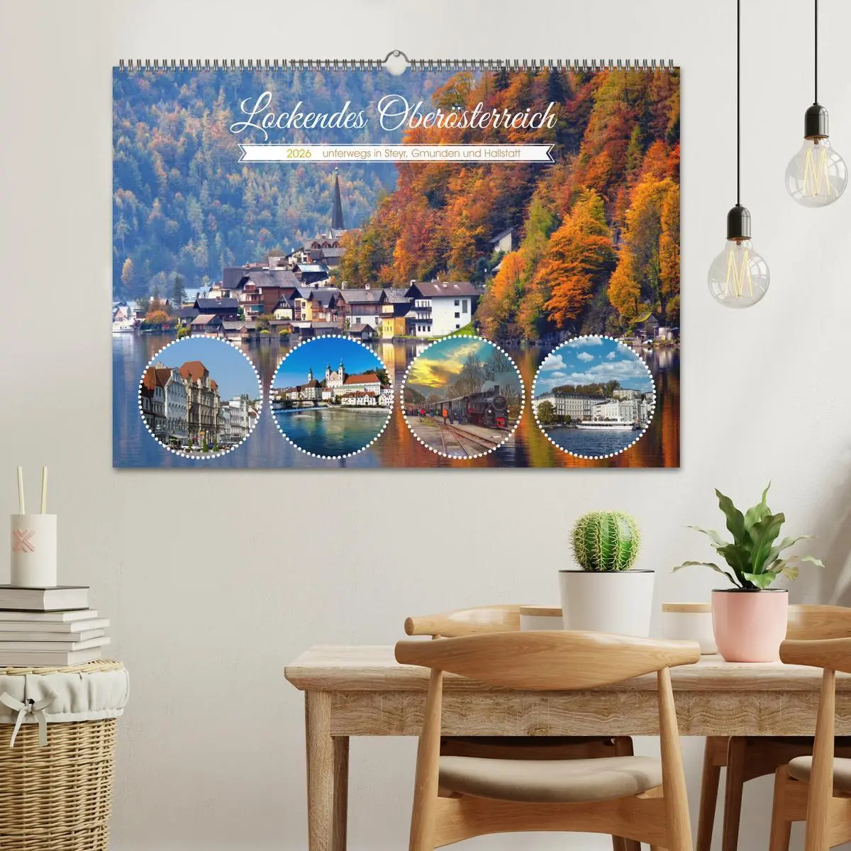 Bild: 9783457590768 | Lockendes Oberösterreich (Wandkalender 2026 DIN A2 quer), CALVENDO...