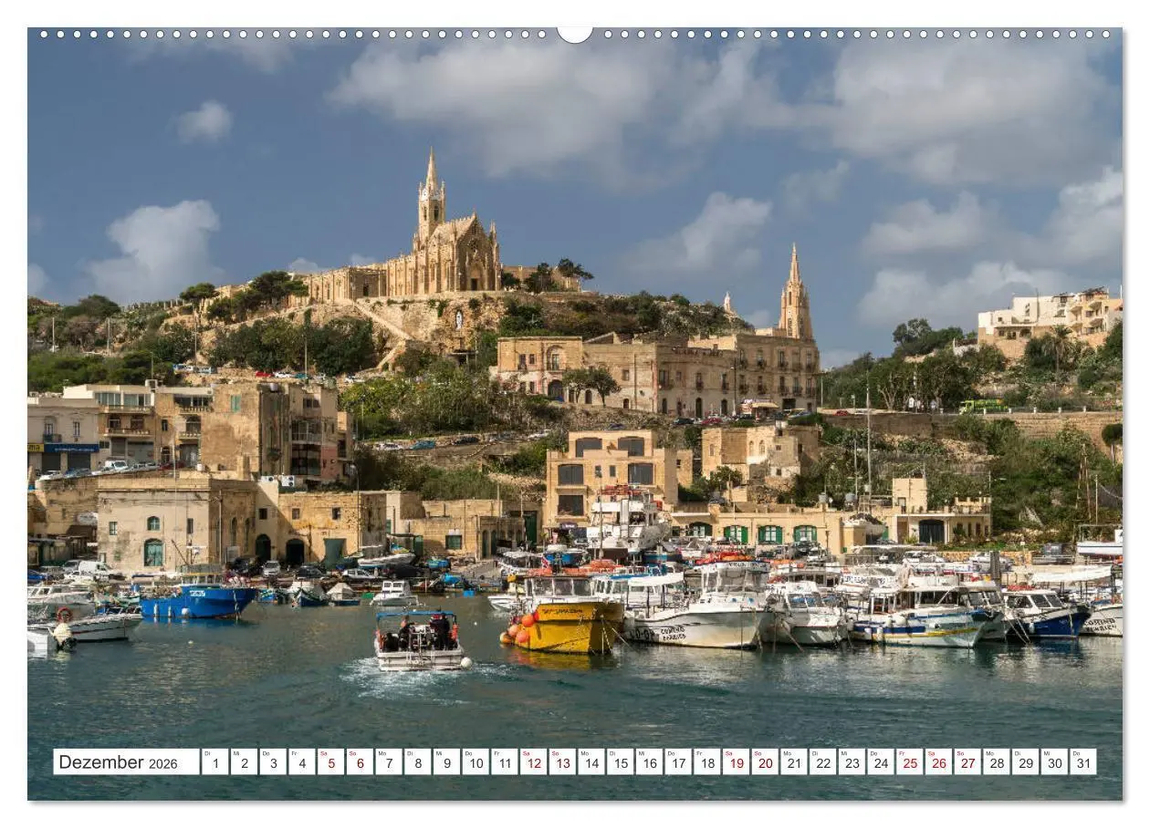 Bild: 9783457730768 | Malta - Gozo und Comino (hochwertiger Premium Wandkalender 2026 DIN...
