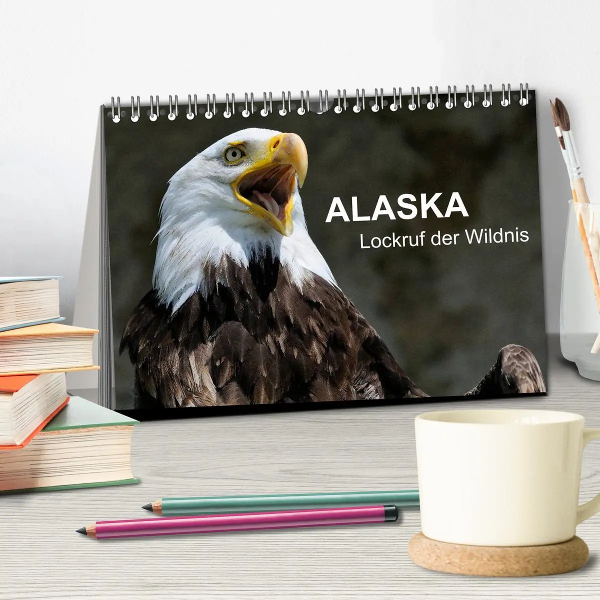 Bild: 9783516060768 | Alaska - Lockruf der Wildnis (Tischkalender 2026 DIN A5 quer),...